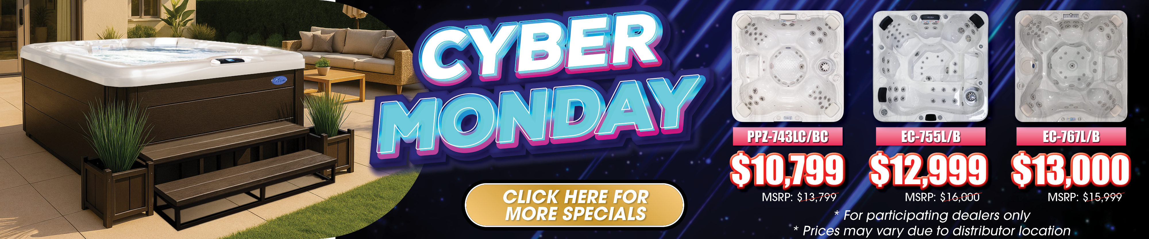 Calspas hot tub being used in a family setting - San Juan