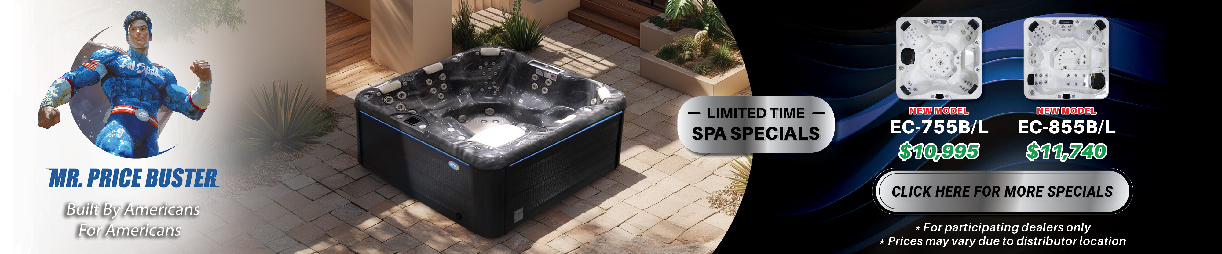 Calspas hot tub being used in a family setting - San Juan